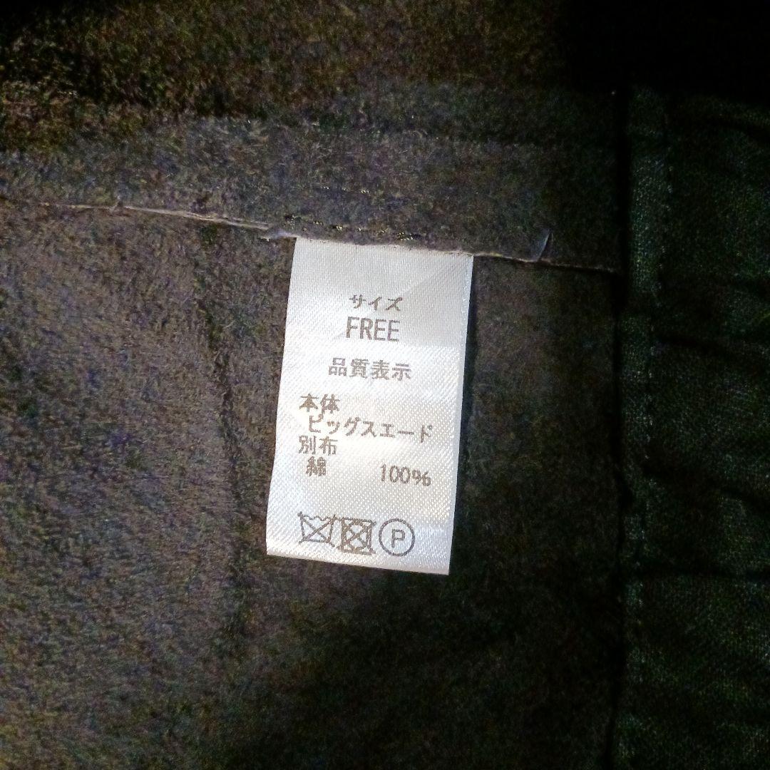 【試着のみ極美品】Varde77 ダメージレザーコート 62s US ARMY黒