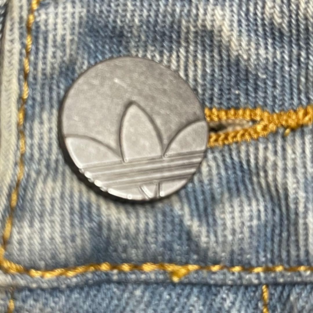 りーたん様　新品24 】ADILENIUMシーズンジップウォッシュドデニムパンツ