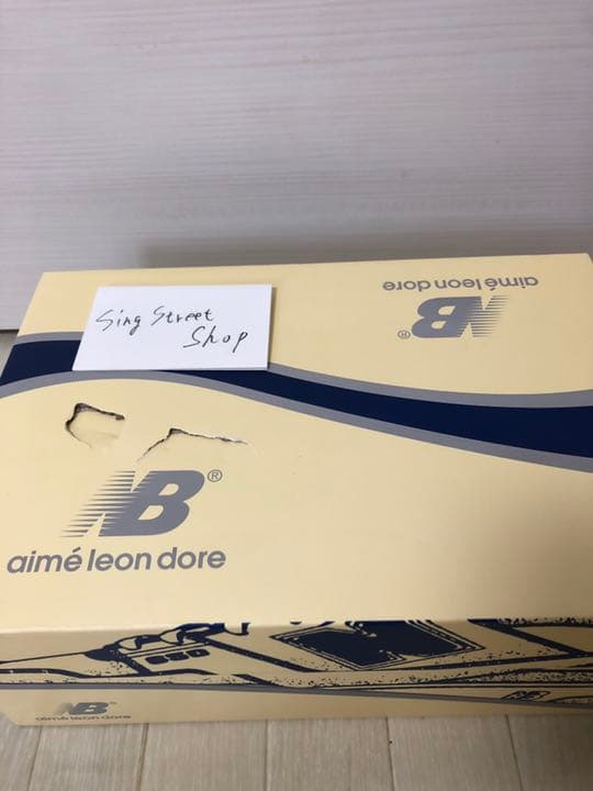 靴 NEWBALANCE AIME LEON DONE BB650 NAVY