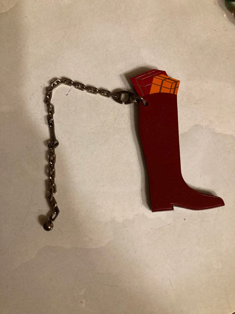 HERMES ブーツ型キーホルダー