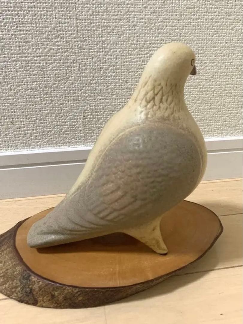 美品　Lisa Larson 鳩Pigeon☆リサラーソン