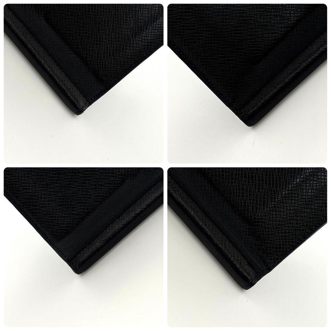 美品♪ルイヴィトン ポルトフォイユ パンス タイガ マネークリップ 黒 メンズ