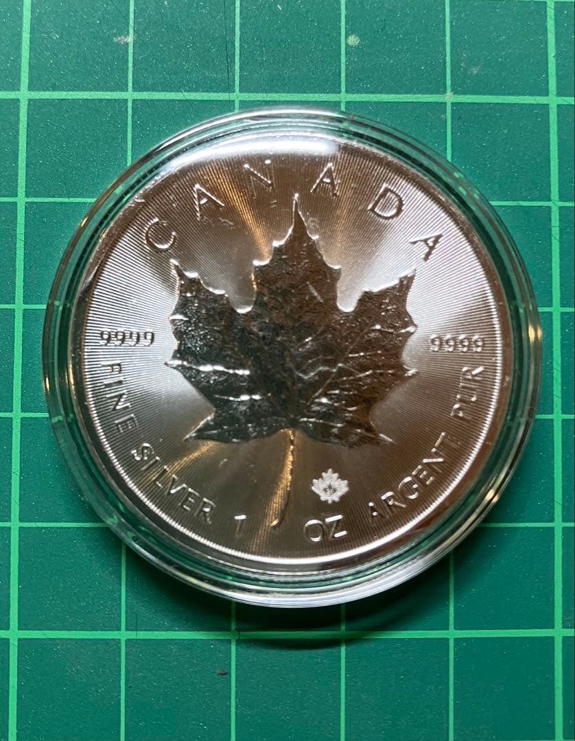 カナダ 1オンス 銀貨 メイプルリーフ