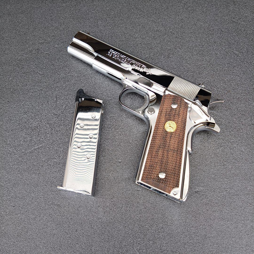 東京マルイ コルトガバメント シリーズ70 (ニッケルフィニッシュ)　ジャンク品