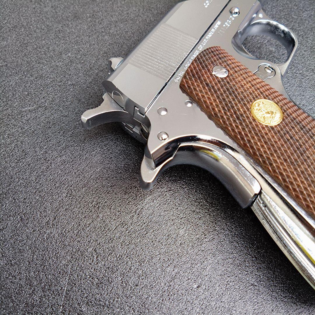 東京マルイ コルトガバメント シリーズ70 (ニッケルフィニッシュ)　ジャンク品