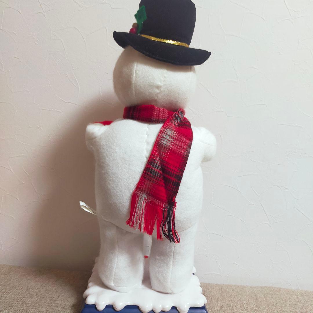 【レア】1997年製　ヴィンテージ　歌うスノーマン　クリスマス　Xmas　飾り