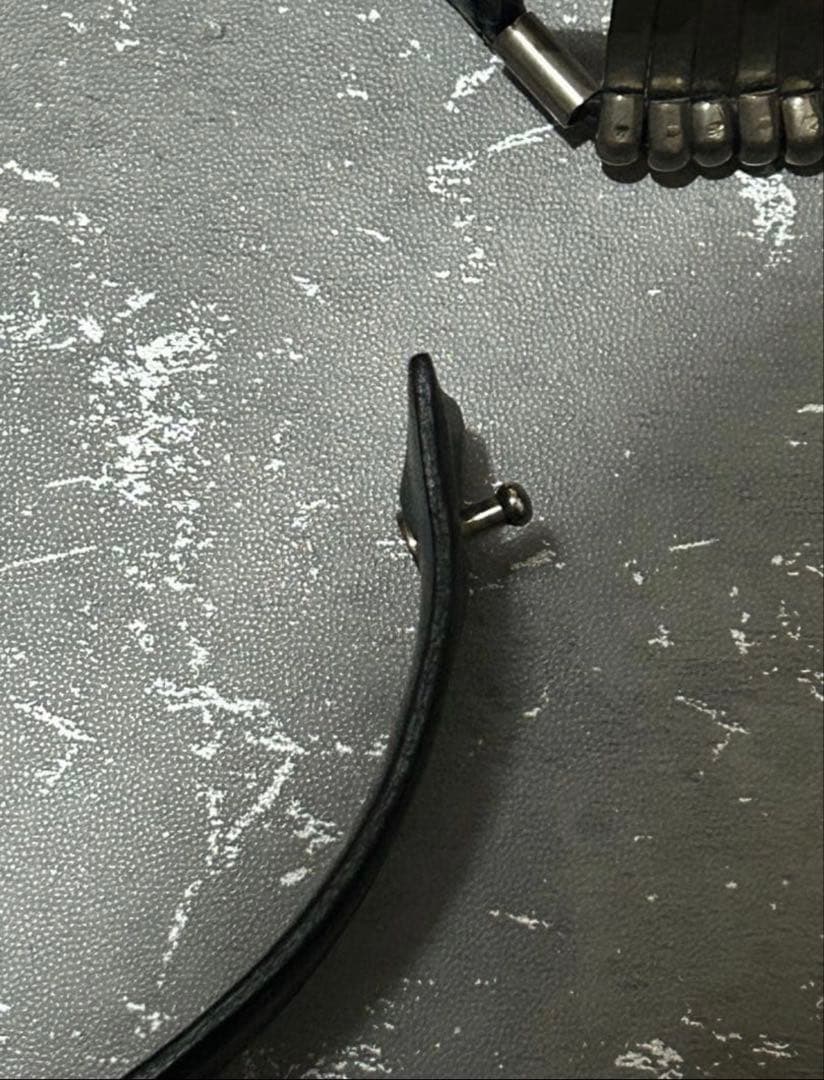 トーガ プルラ TOGA PULLA レザー メタル ベルト