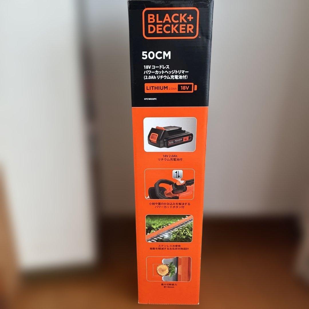 BLACK＋DECKER ブラックアンドデッカー 18Vヘッジトリマー2.0