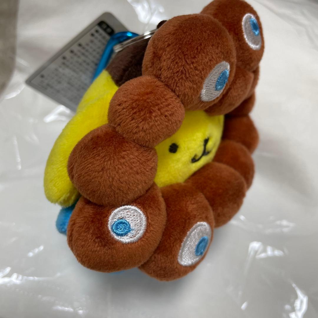 会場限定ミャクミャクなりきりぬいぐるみ ポムポムプリン　カラビナ付き
