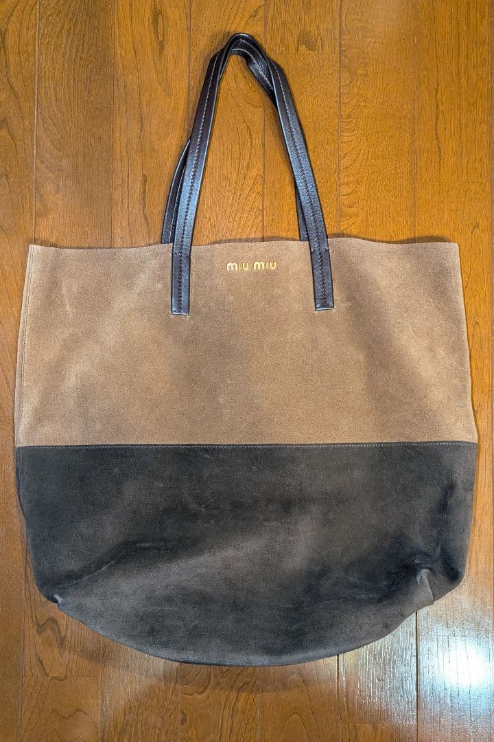 Miu Miu スエード トートバッグ