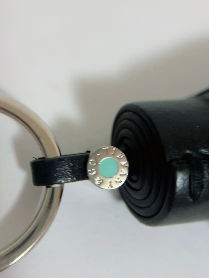 ティファニー　TIFFANY&Co. キーホルダー　タッセル　黒　ブラック