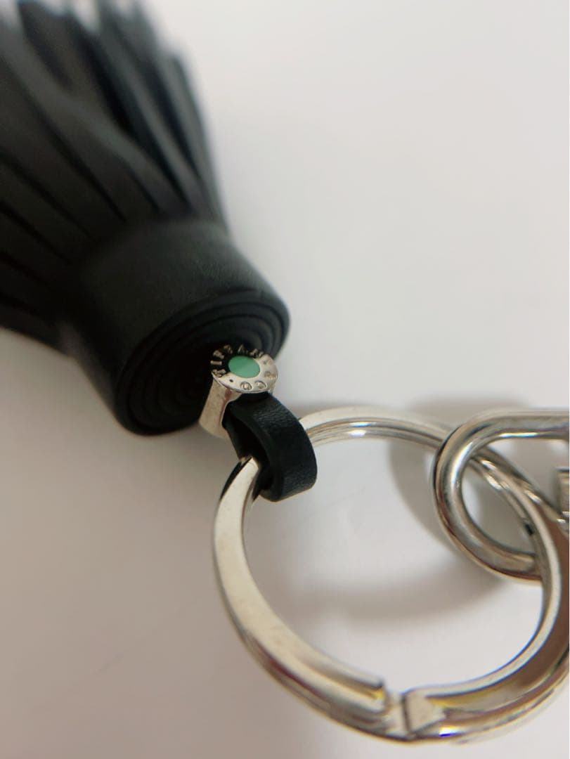 ティファニー　TIFFANY&Co. キーホルダー　タッセル　黒　ブラック