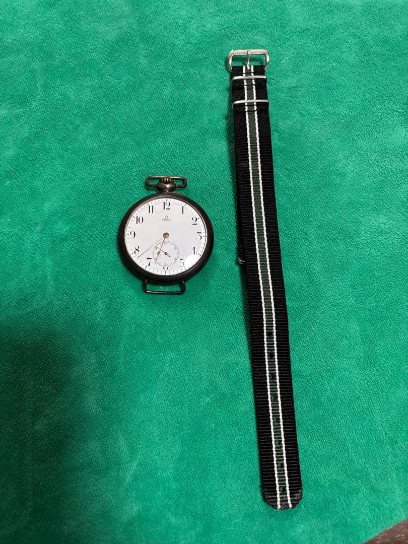 オメガ 懐中時計 アンティーク　ジャンク