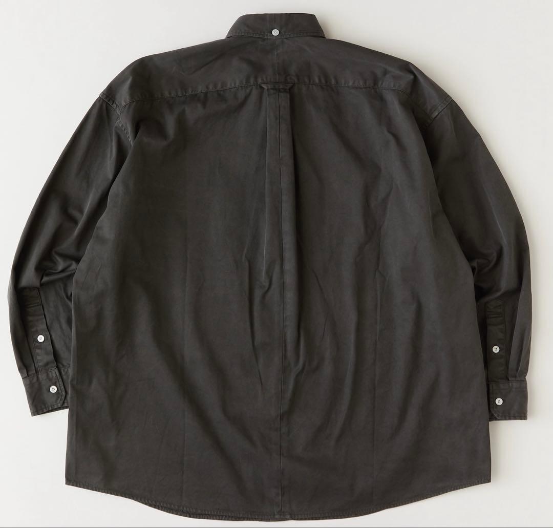 美品FAT BIGMENT シャツ　グレー