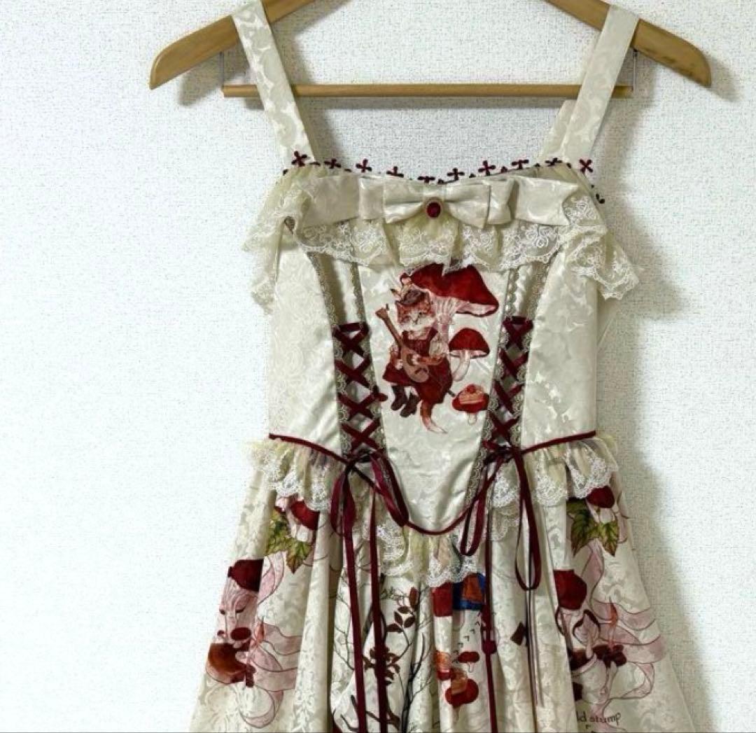 lolitimes Traveling Cat アンティーク ジャンパースカート