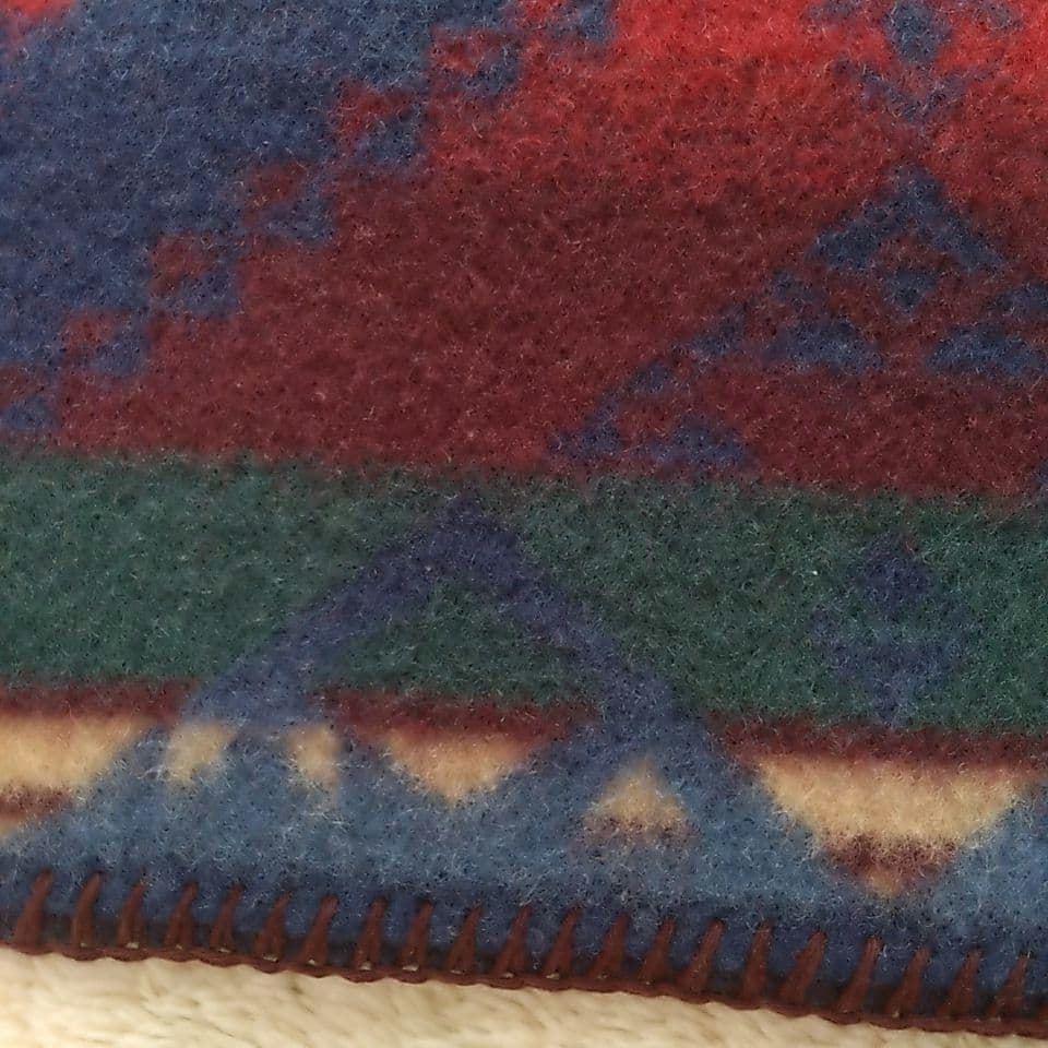 新品 ラルフローレンホーム グリーンビーコン スタジアムブランケット ネイティブ