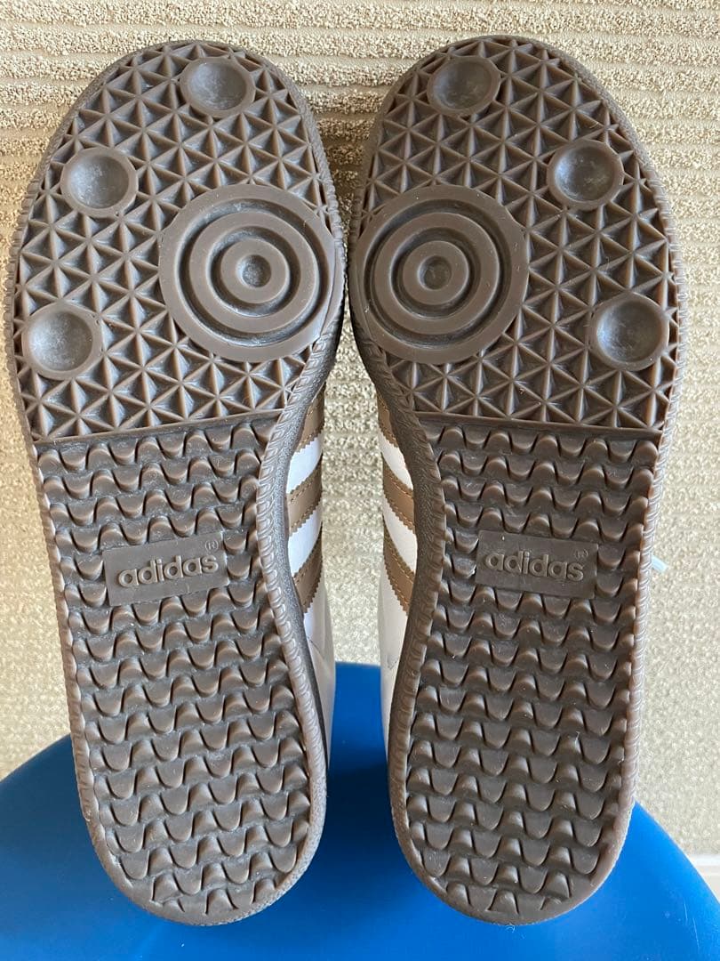 adidas サンバSAMBA OG B75806 ベージュ24.5㎝
