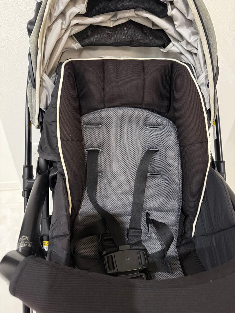 【美品】Aprica ラクーナ ビッテ レザーハンドル AB型 コンパクト