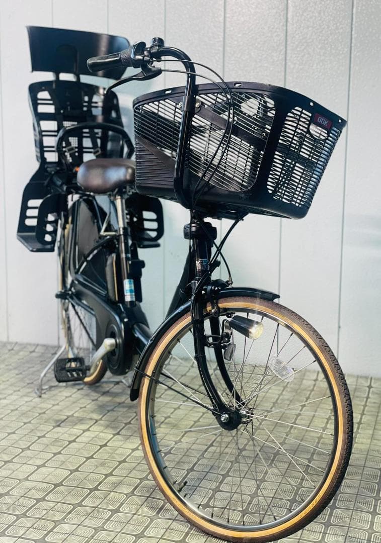 【PANASONIC】26インチ子供乗せ電動アシスト自転車3106