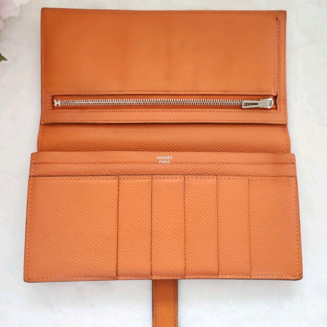 R✨正規品美品✨人気エルメスHermès ベアンスフレオレンジ
