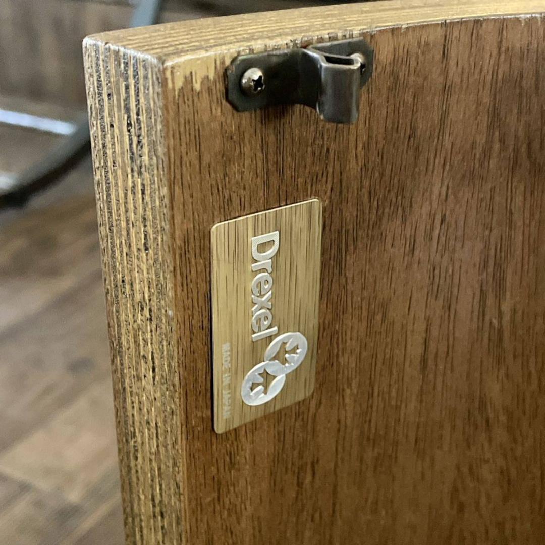 r983r103 アメリカ最高峰家具 ドレクセルヘリテイジ ドラムテーブル