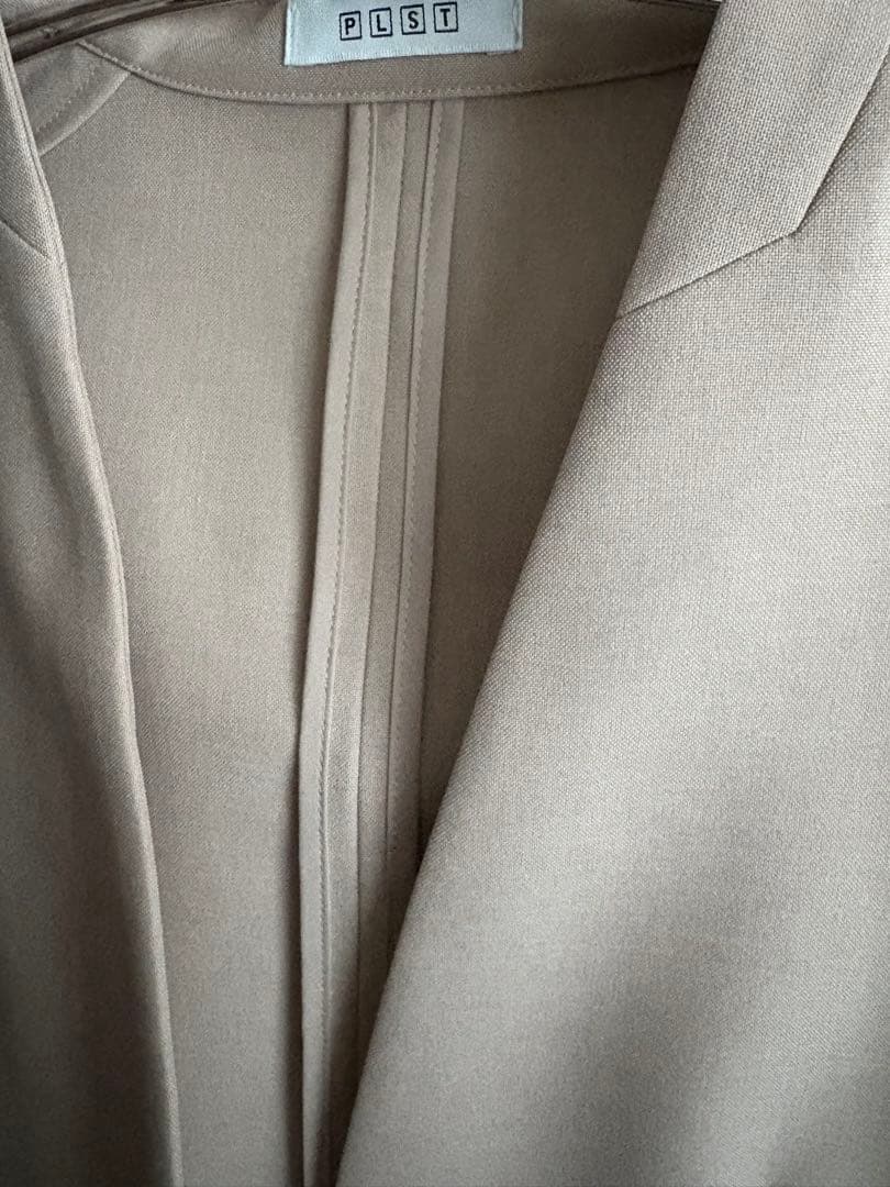 PLST　2024年モデル プレミアムオックス　セットアップ　ベージュ　XS