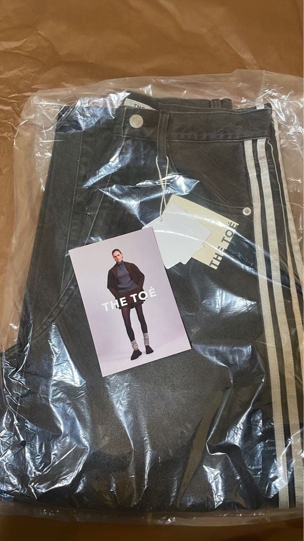 【新品未使用】THETOE Emirates Track Denim Pants