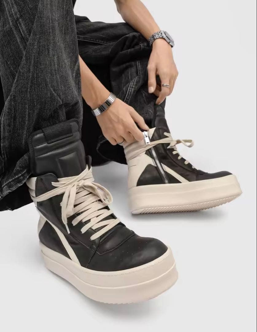 FGMM 厚底スニーカー ジオバスケットRick Owens opium