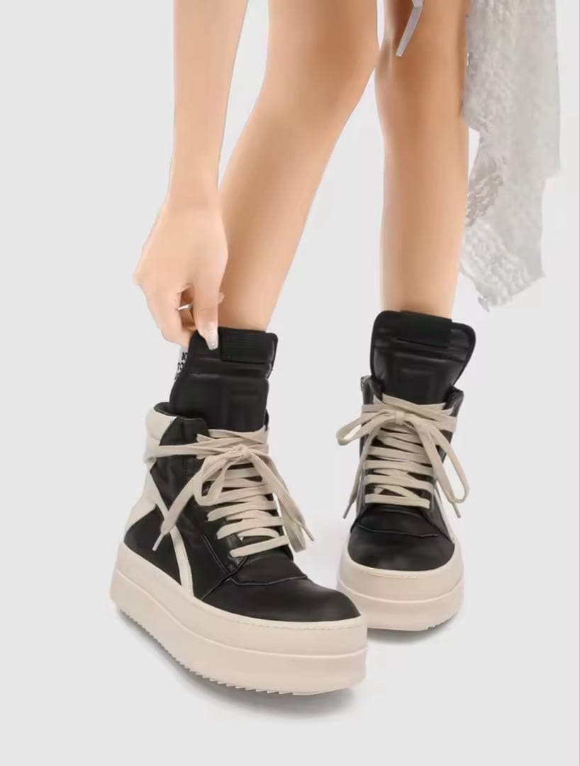 FGMM 厚底スニーカー ジオバスケットRick Owens opium