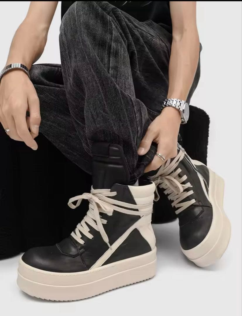 FGMM 厚底スニーカー ジオバスケットRick Owens opium