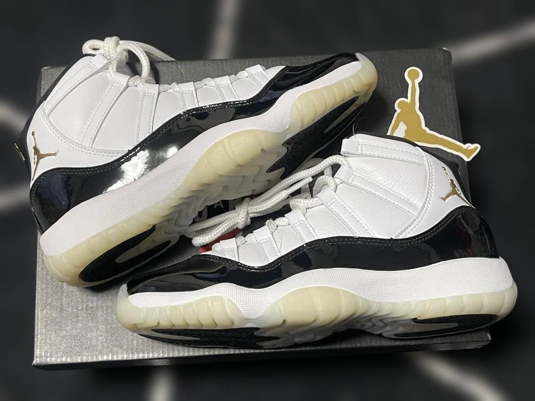 Jordan 11 ホワイト/ブラック バスケットシューズ