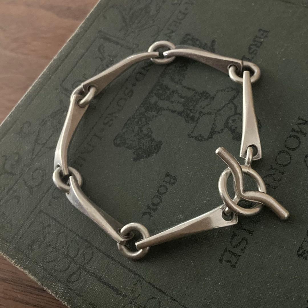 希少＊ヴィンテージ＊N.E.FROM ブレスレット　シルバー　北欧　アンティーク