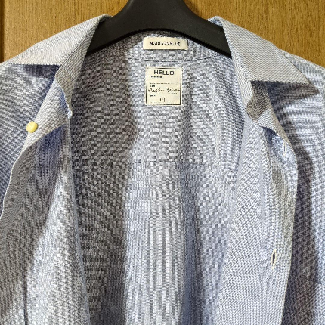 【美品】MADISONBLUE マディソンブルー HELLOシャツ 01