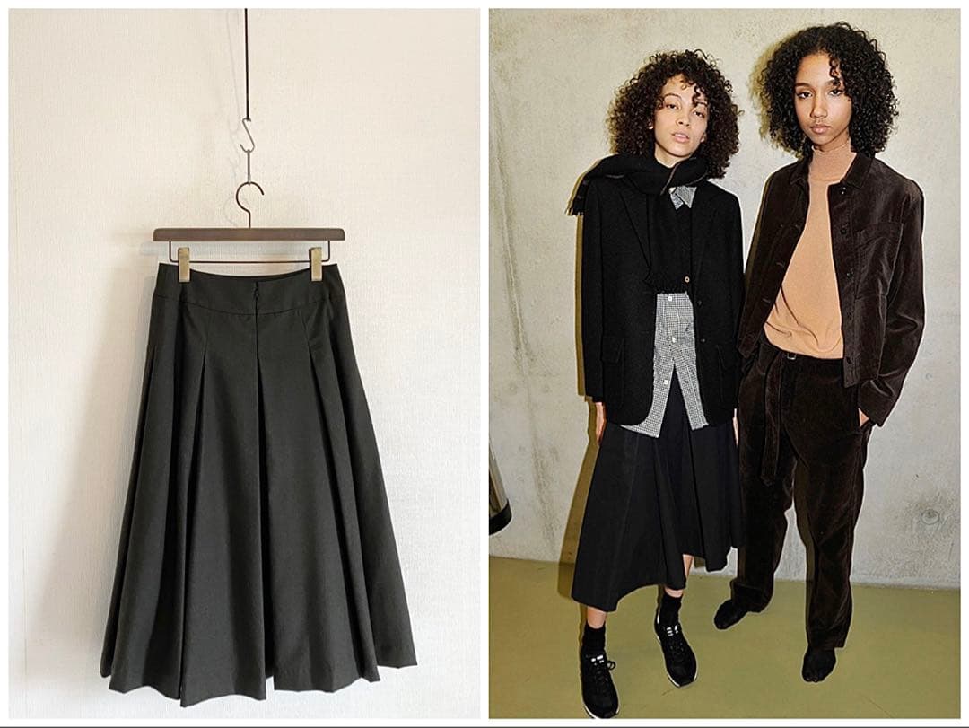 マーガレットハウエル FINE WOOL FLANNEL スカート