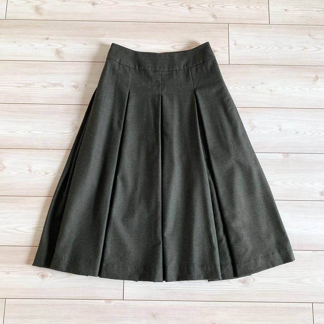 マーガレットハウエル FINE WOOL FLANNEL スカート