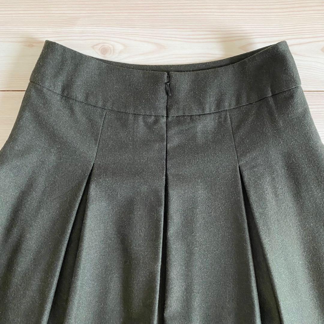 マーガレットハウエル FINE WOOL FLANNEL スカート