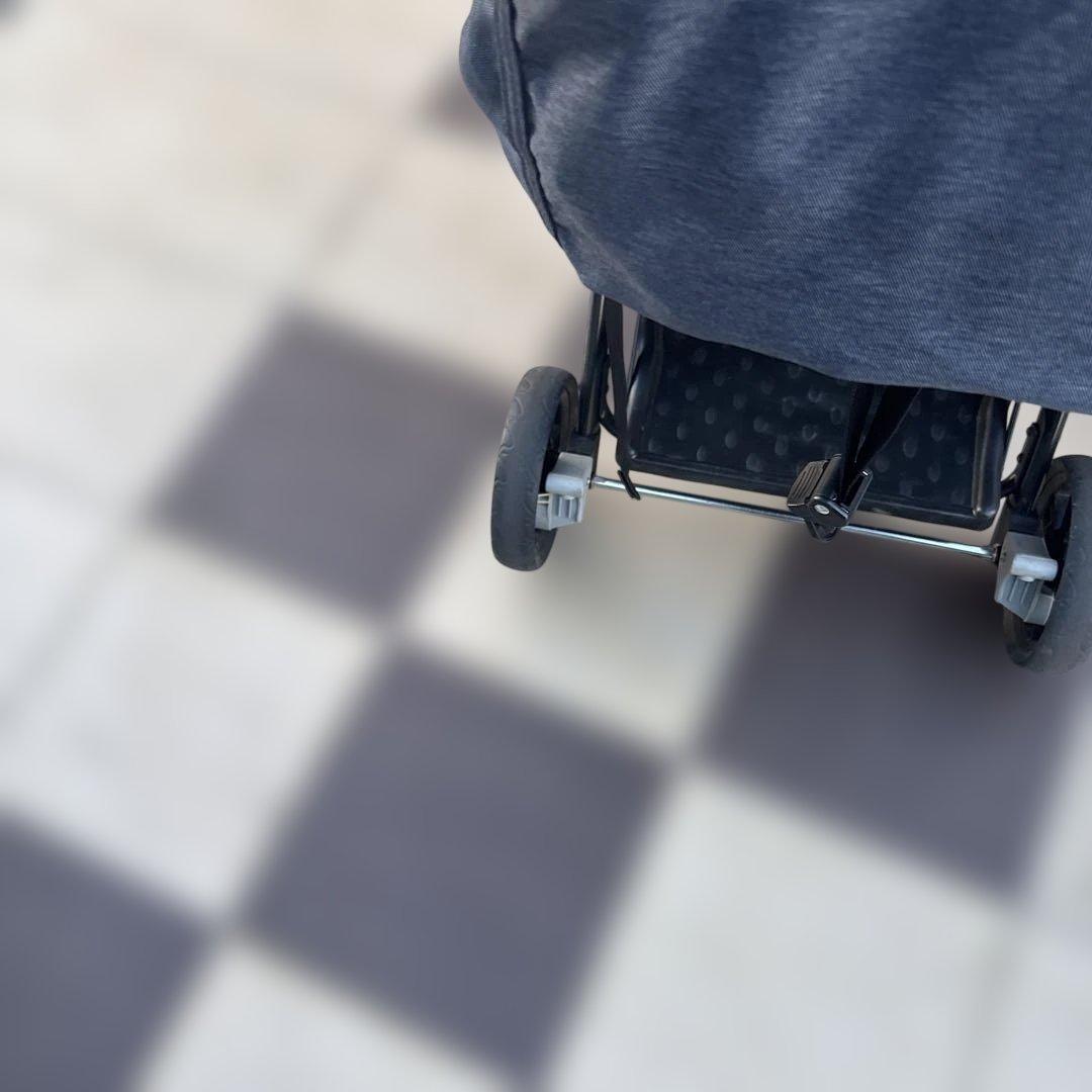 【送料込み】KATOJI カトージ 2人乗りベビーカー 二人でゴーDX