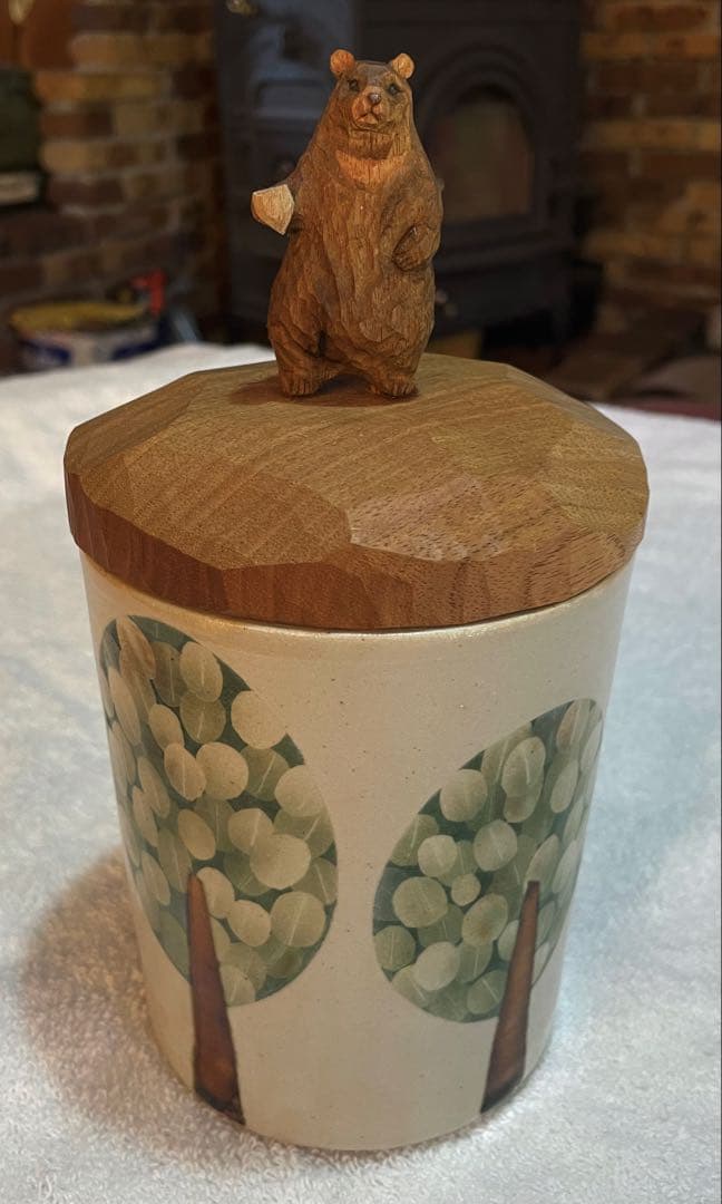 KIYATA キャニスター くま クマ 熊