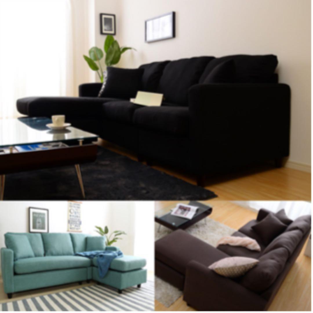 《送料無料》　UNION 3人掛けソファー