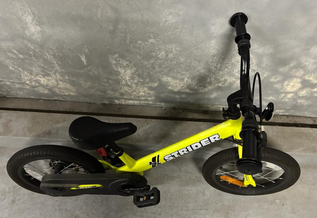 STRIDER 14xキッズバイク イエロー