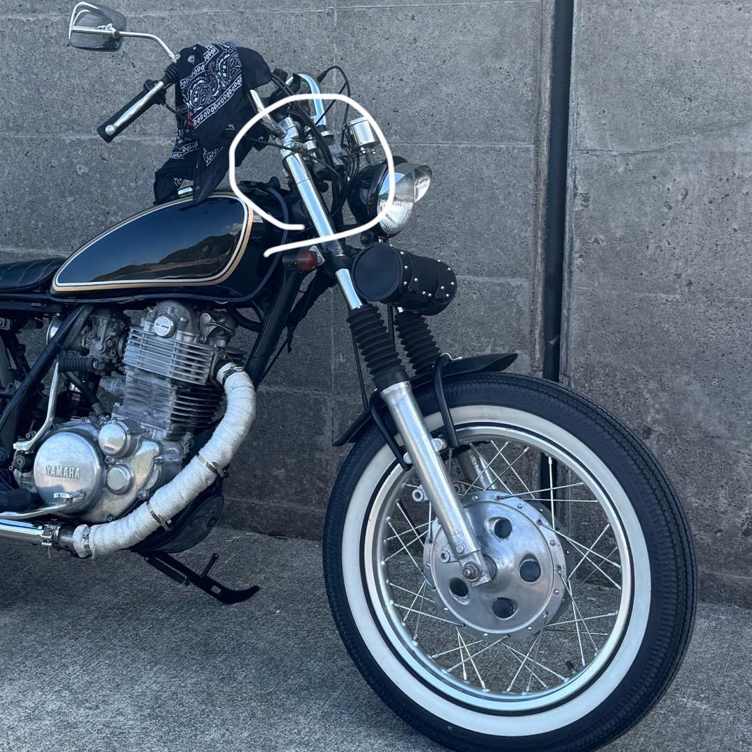 アルパカ専用、SR400 8cmフォークジョイント、バルブ無し、Oリング付属