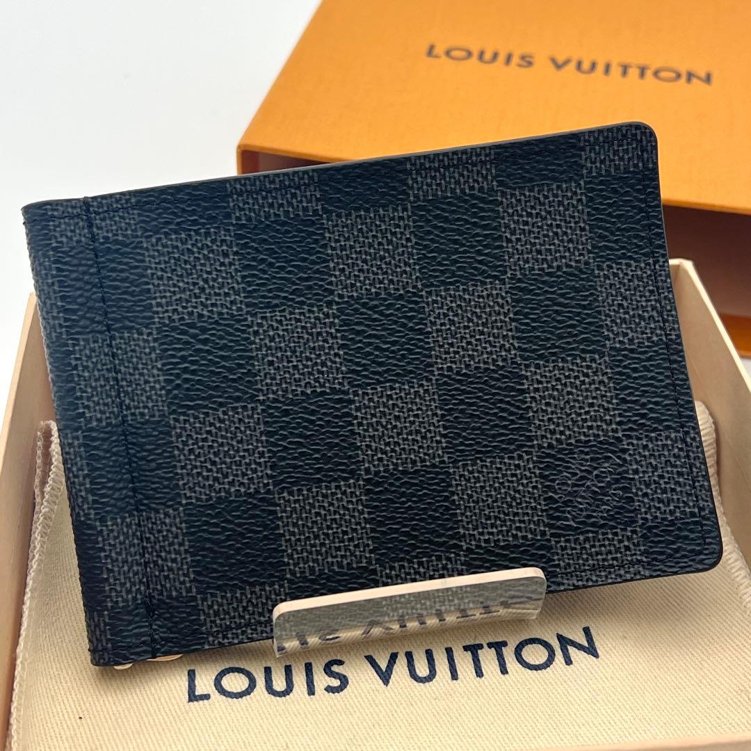 ヴィトン マネークリップ ポルトフォイユ パンス ダミエグラフィット 札入れ