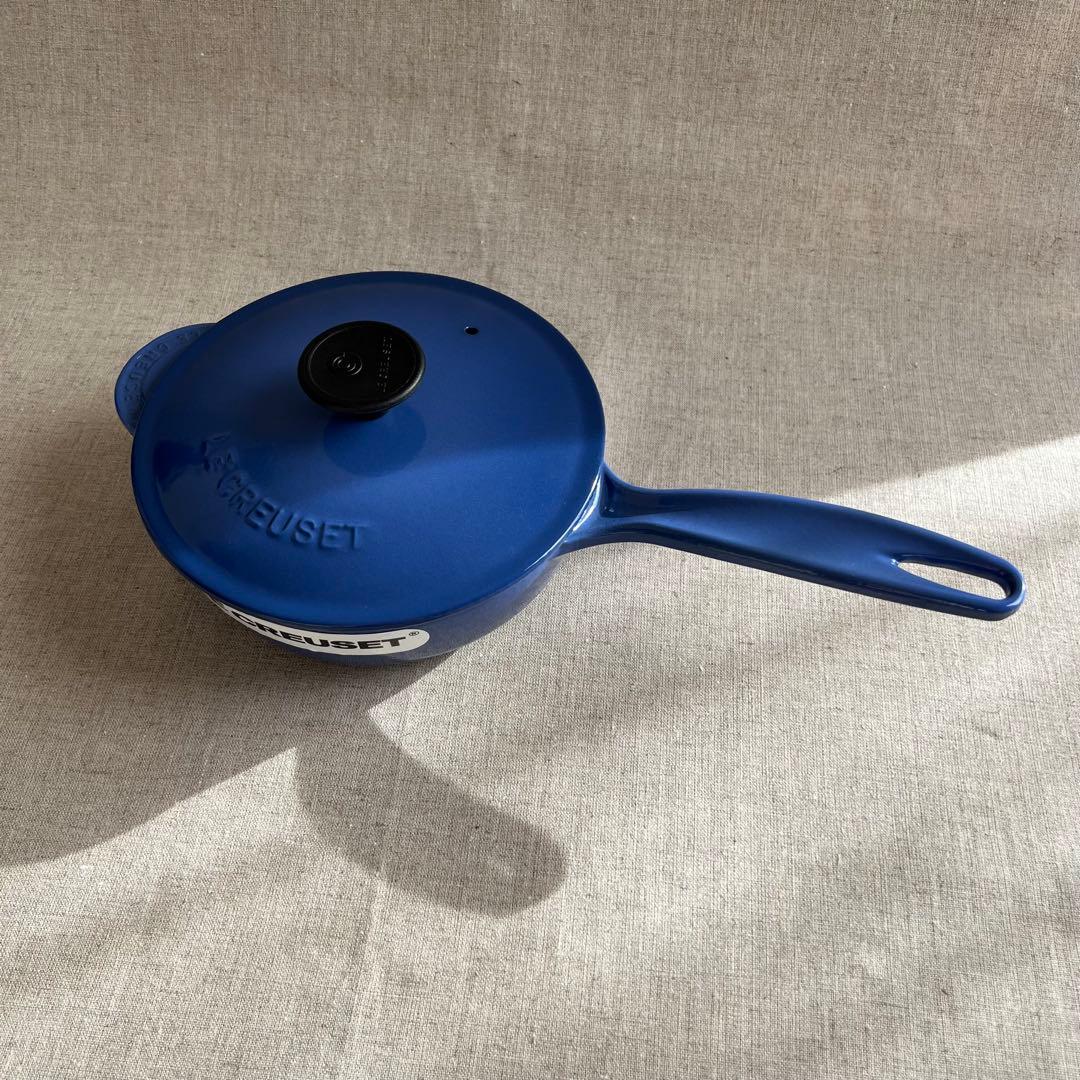 LE CREUSET 片手鍋 ソーシエ 17cm コバルトブルー