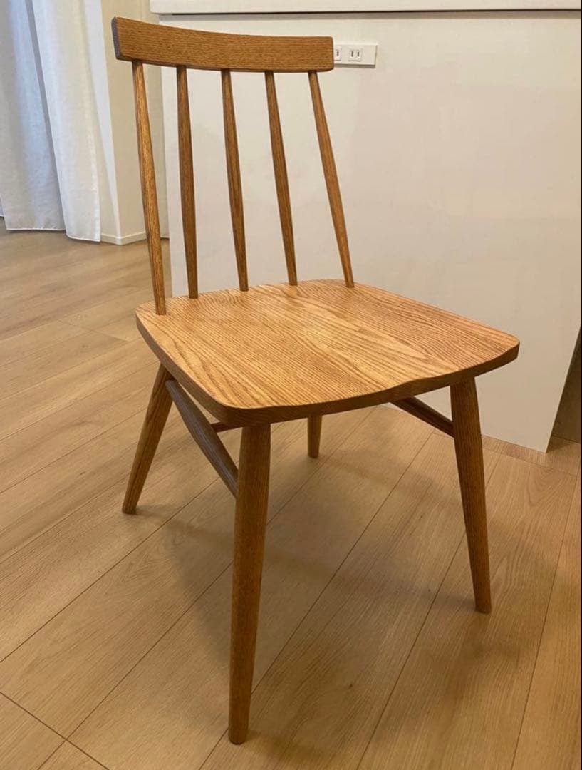 モモナチュラル　ダイニングチェア①