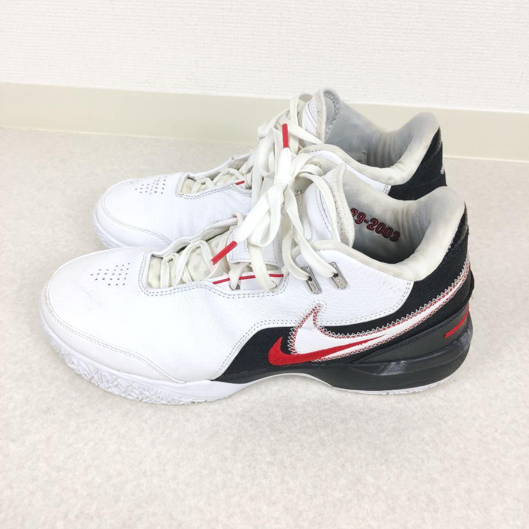 ナイキ レブロン NXXT Gen 28cm バッシュ 白 赤 XDRソール