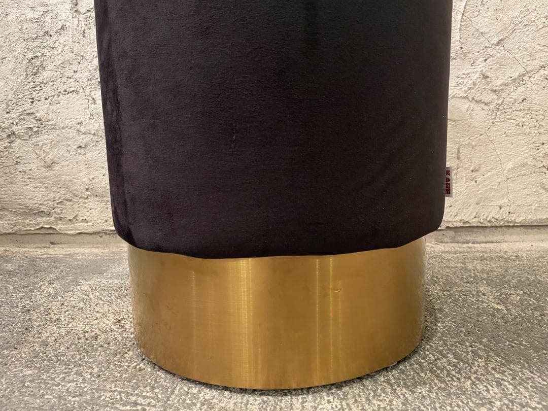 レア◼︎ KARE / カレ　スツール　チェリー ブラックブラス　リビングハウス