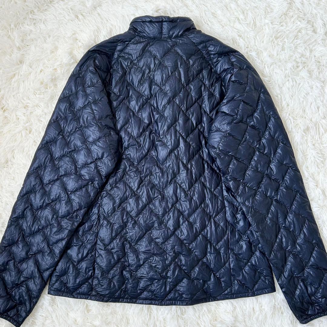 s*★様 美品✨モンベル ダウンジャケット プラズマ1000 ネイビー L レデ