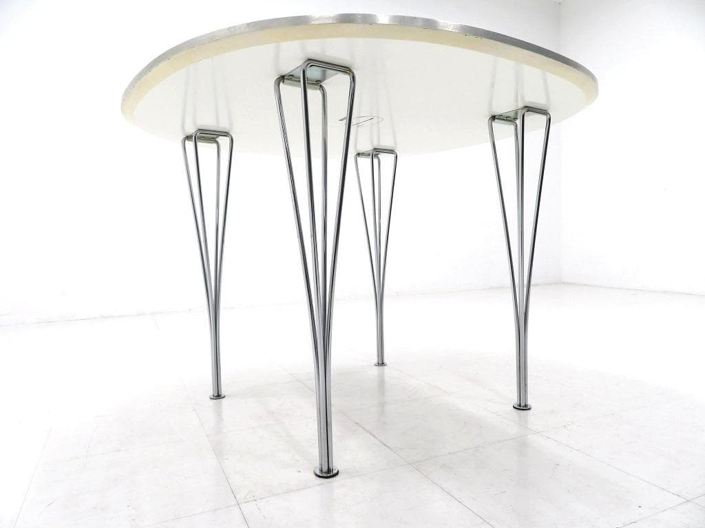 フリッツハンセン　スーパー円　Bテーブル　ヤコブセン　ダイニングテーブル