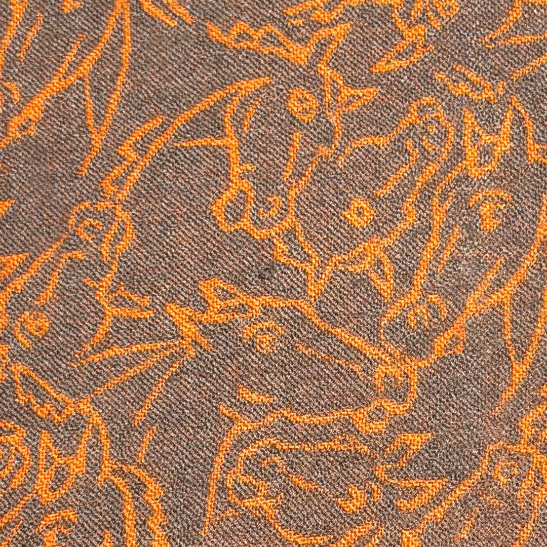 エルメス HERMES ストール　馬柄　リバーシブル　カシミヤ　シルク