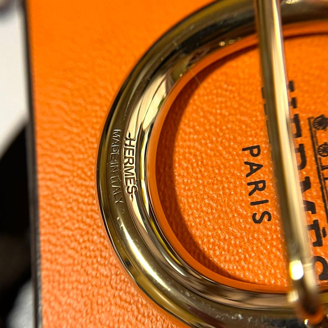 HERMES スカーフリング フェール ア シュヴァル　ホースシュー　馬蹄